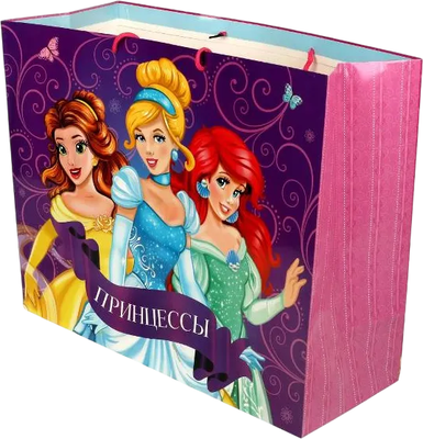 Пакет подарочный Чудо праздник Принцессы PXXL-90404-PD-CN 