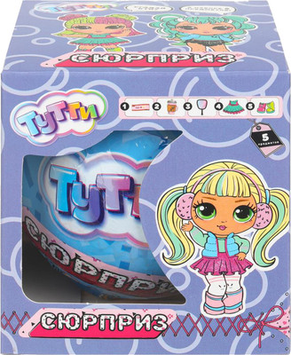 Игрушка-сюрприз Тутти Кукла с набором аксессуаров / Y2405O0207-1-RU
