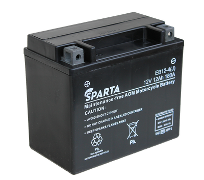 Мотоаккумулятор SPARTA EB12-4(J) (12 А/ч)