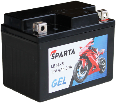 Мотоаккумулятор SPARTA LB4L-B (4 А/ч)