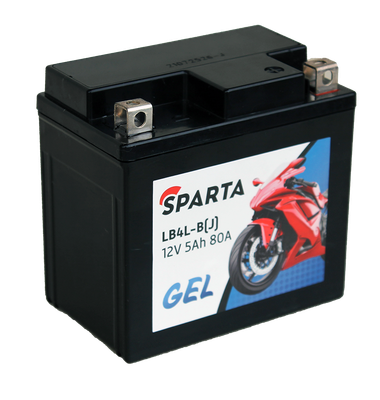 Мотоаккумулятор SPARTA LB4L-B(J) (5 А/ч)