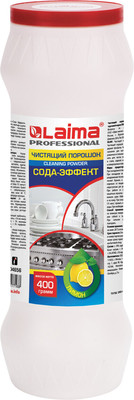 Универсальное чистящее средство Laima Professional Сода-эффект Лимон / 604656 (400г)