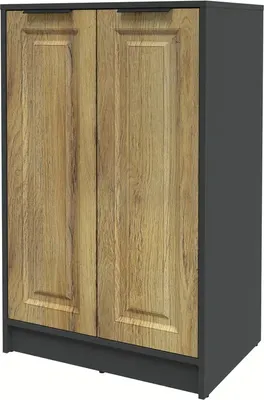 Тумба Interline Концепт КТ-Т64 Деко (антрацит/дуб вотан)