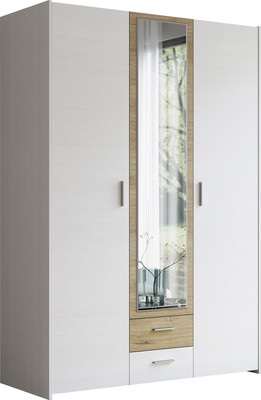 Шкаф Евва Венеция ВН-3D1Z2S (бодега белый/гикори кингстон)