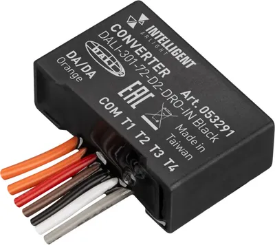 Конвертер для светодиодной ленты Arlight Intelligent DALI-301-72-D2-DRO-IN Black / 053291