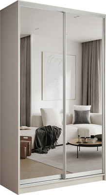 Шкаф-купе Евва АЭП ШК.2 02 138 ВS.05 (бодега/хром)