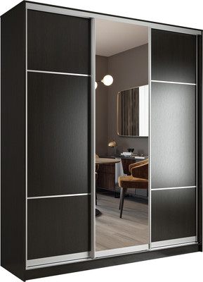 Шкаф-купе Евва АЭП ШК.3 03 176 VS.02 (венге/хром)