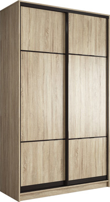 Шкаф-купе Евва АЭП ШК.2.02 138 SSG.03 (дуб сонома/дуб сонома/венге глянец)