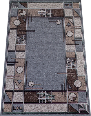 Ковер Merinos Sierra ALBINA-3-STAN-BLUE-BROWN-2 (2х3)