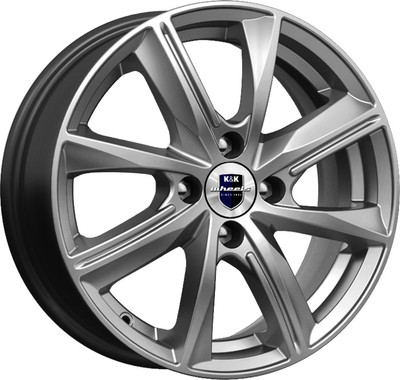 Литой диск K&K Арнар 16x7" 5x110мм DIA 67.1мм ET 38мм Дарк платинум