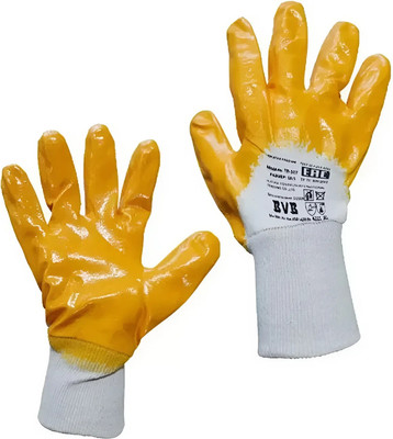 Перчатки защитные BVB TR-504 (желтый)