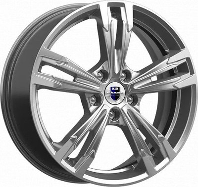 Литой диск K&K Karrera Light 18x7" 5x108мм DIA 67.1мм ET 35мм (Дарк платинум брайт)
