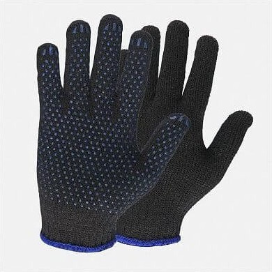 Перчатки защитные BVB 8903881 (черный)