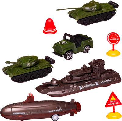 Набор игрушечной техники Junfa Toys Боевая сила / WZ-17091