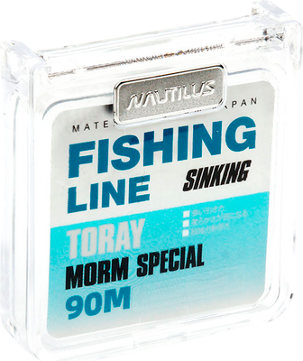 Леска монофильная NAUTILUS Toray Morm Special  0.092мм 1.15кг 90м clean / 06-42303242