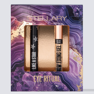 Набор декоративной косметики Stellary Тушь для ресниц Like a star+Гель для бровей Brow Fixing