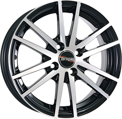 Литой диск TechLine 435 14x5.5" 4x100мм DIA 56.6мм ET 39мм BD