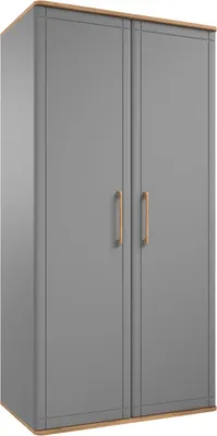 Шкаф MODULA Карпин INV01HP-2D-1002/621/2014(05) (дуб натюрель/серый)