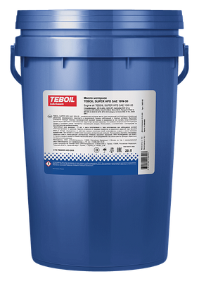 Моторное масло Teboil Super HPD 10W30 / 3465165 (20л)