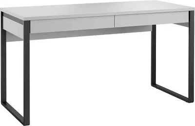 Письменный стол MODULA Карпин INV01SP-2S-1400/600/767(12) (серый)