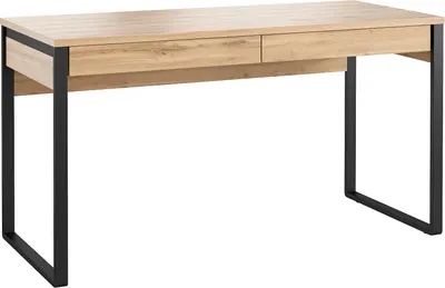 Письменный стол MODULA Карпин INV01SP-2S-1400/600/767(10) (дуб натюрель)