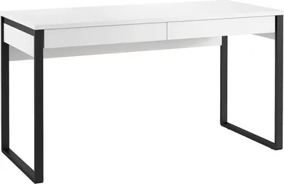 Письменный стол MODULA Карпин INV01SP-2S-1400/600/767(11) (белый премиум)