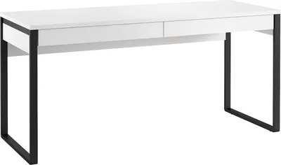 Письменный стол MODULA Карпин INV01SP-2S-1600/600/767(11) (белый премиум)