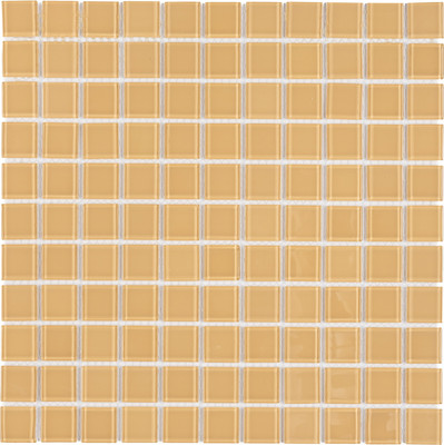 Мозаика Wellerein Crystal Glass S032 (300x300, бежевый)