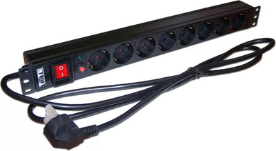 Распределитель питания Lanmaster TWT-PDU19-16A8P-1.8