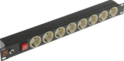 Распределитель питания Lanmaster LAN-EP19-8P/S