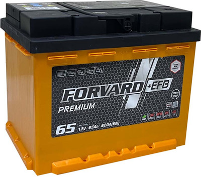 Автомобильный аккумулятор FORVARD EFB Premium 65 Ah (0) 620A L2 12V65 AH/L2 / FEPL2.65.620.SMF (65А/ч)