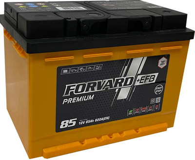 Автомобильный аккумулятор FORVARD EFB Premium 85 Ah (0) 820A L3 12V85 AH/L3 / FEPL3.85.820.SMF (85А/ч)