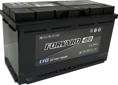 Автомобильный аккумулятор FORVARD EFB Ultra 1100A L5 12V110 AH/L5-EFB / FEUL5.110.110.EFB (110А/ч, (0))