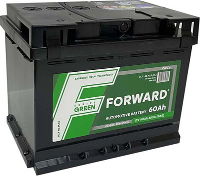 Автомобильный аккумулятор ForwarD Green 60 Ah (1) 530A L2 6CT-60 / 060 022 K01 FG (60А/ч)