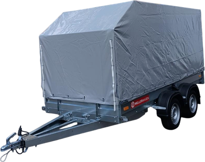 Прицеп для автомобиля Mullerwagen 1530 Х2 Pro 3.0x1.5x0.28 (тент 120см)