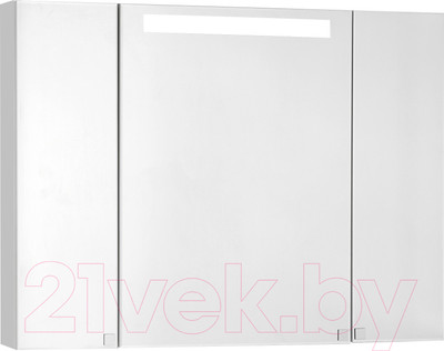 Шкаф с зеркалом для ванной Акватон Мадрид 100 (1A111602MA010)