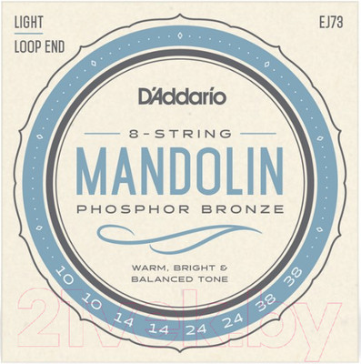 Струны для мандолины D'Addario EJ-73