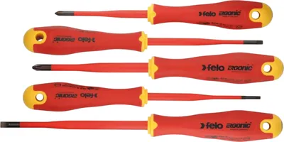 Набор отверток Felo Ergonic E-SLIM SL/PZ / 41385398 (5шт)