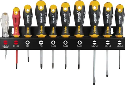 Набор отверток Felo SL/PZ/T Ergonic / 40091043 (10шт)