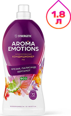 Кондиционер для белья Synergetic Emotions Радость (1.8л)