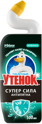Чистящее средство для унитаза Туалетный утенок Антипятна (500мл)