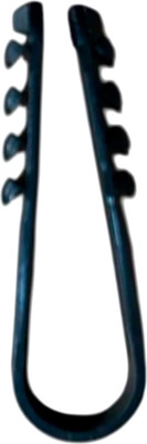 Дюбель-хомут Leek LE070402-0004 (100шт, черный)