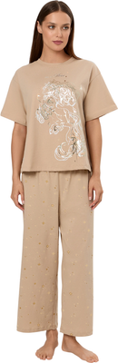 Пижама Mark Formelle 592600 (р.164/170-96-102, песочный/звезды на песочном)