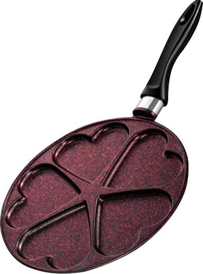 Сковорода для оладий Elan Gallery Гармония Вкуса Гранат / 121195
