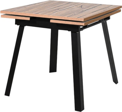 Обеденный стол Мир стульев Саен 54 (черный муар/дуб вотан)