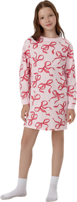 Сорочка детская Mark Formelle 577718 (р.122-60, бантики на розовом)