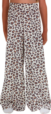 Штаны пижамные детские Mark Formelle 587001 (р.158-80, леопардовые сердечки на молоке)