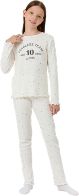 Пижама детская Mark Formelle 567753 (р.134-68, точки на молоке)