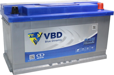 Автомобильный аккумулятор VBD (0) 850A L5 / 6CT-100R (100А/ч)