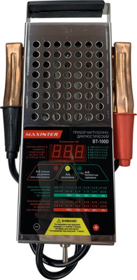 Тестер аккумуляторной батареи Maxinter ВТ-100D